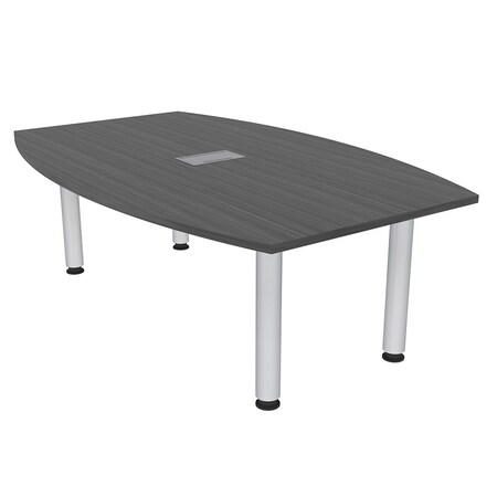 Skutchi Designs 45 in W, 71.5 in L, 29 in H, Engineered Wood Top, Grey H-BOT-4672-PT-AN-EL